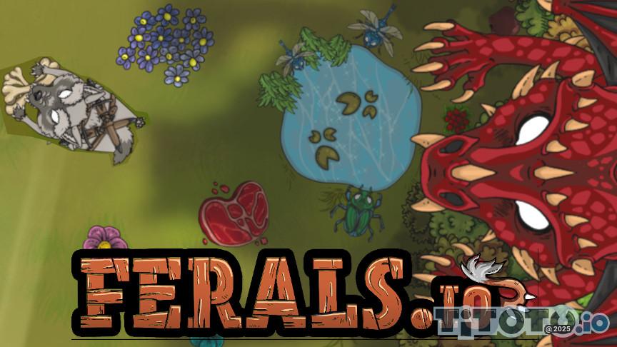 Ferals.io - From Prey to Apex Predator - Master the Food Chain