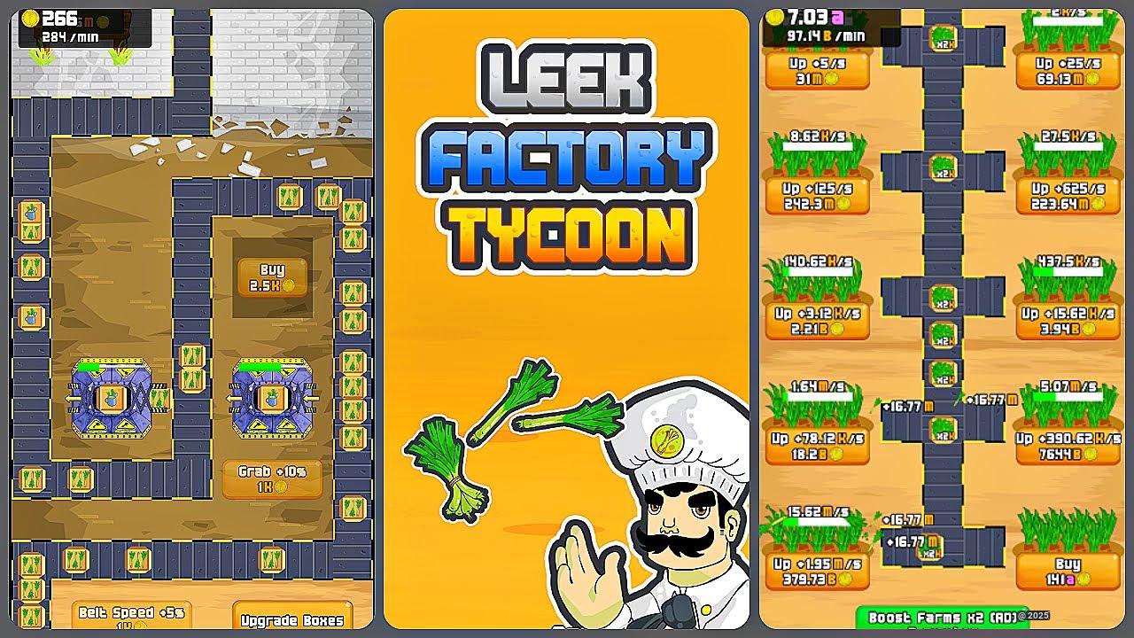 Leek Factory Tycoon