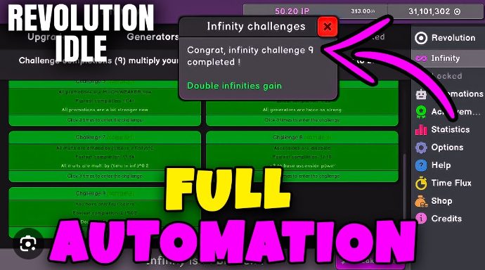 Revolution Idle Automation